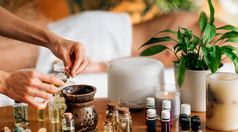 The Difference Between Scented Room Oils and Essential Oils