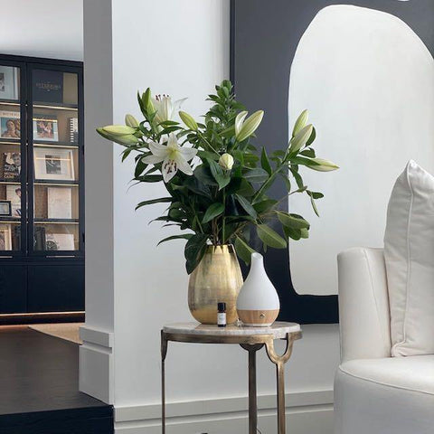 Bamboo Edition Aroma Diffuser in Living Area